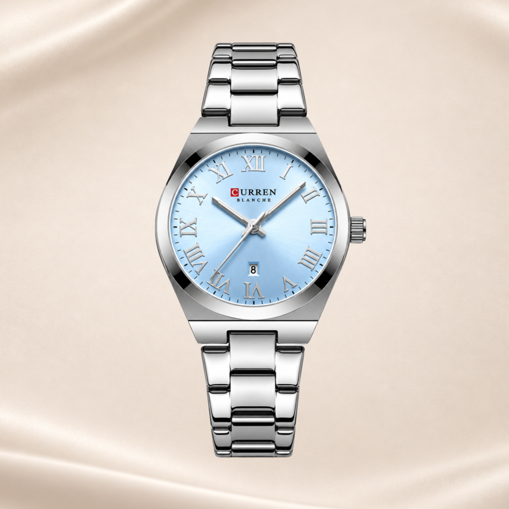 Curren 9095 - Silver Blue